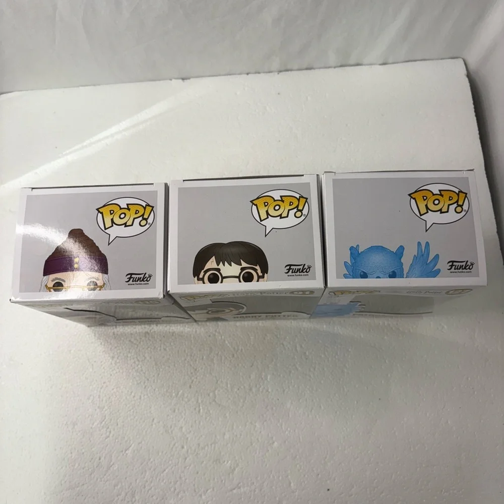 Lot of 3 Funko pop! Harry Potter, Dumbledore, patronus 127 115 91 - Picture 4 of 6